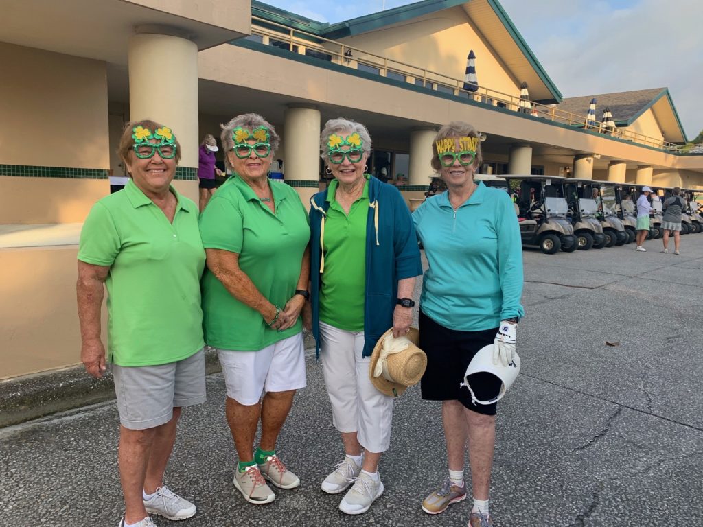What a great Closing Day for the best ladies golf organization ever!  We beat the rain again with our 2 BB net game at Queen's Harbour.  The course was in great shape and fun was had by all.